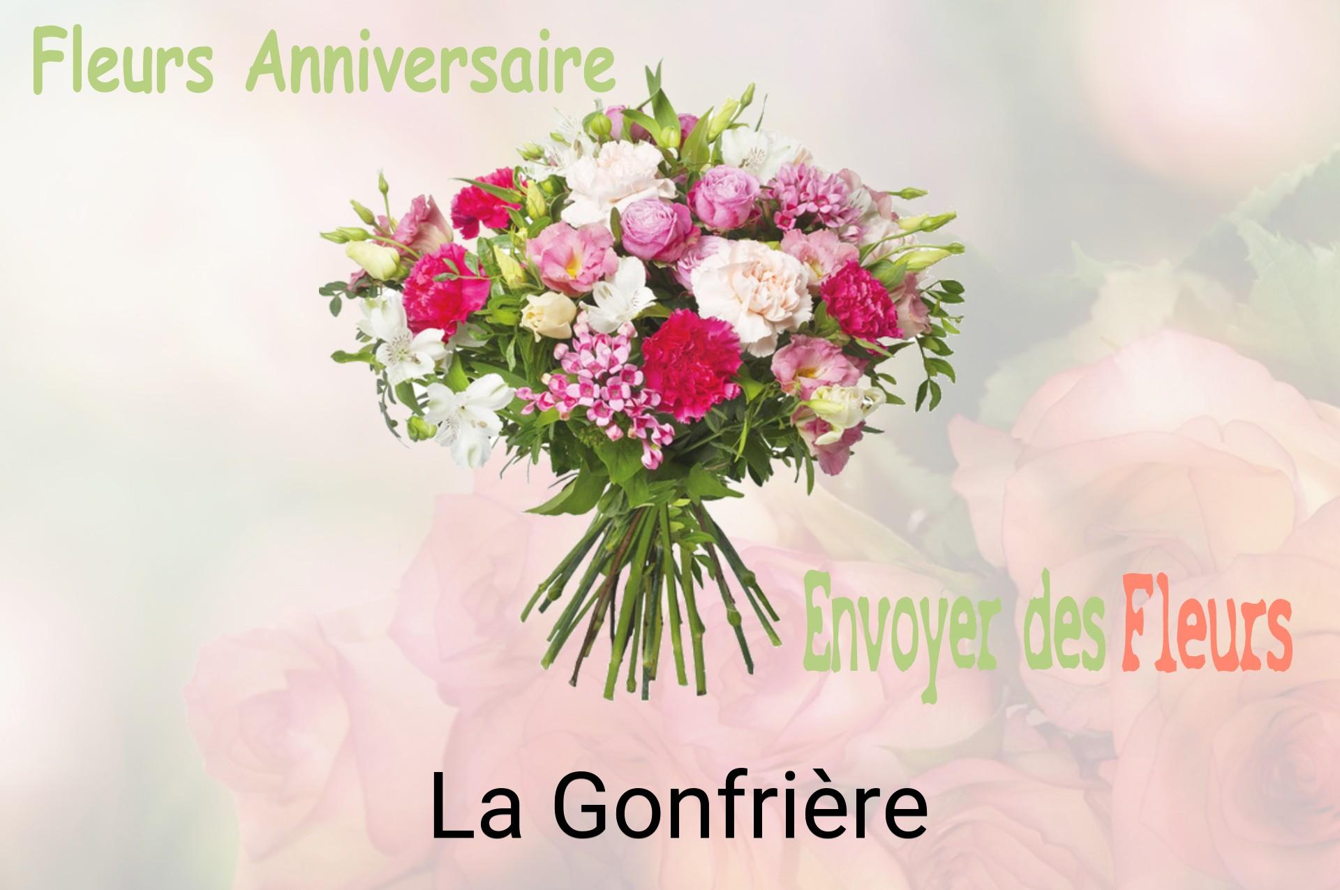 Bouquet de fleurs d’anniversaire livré à La Gonfrière